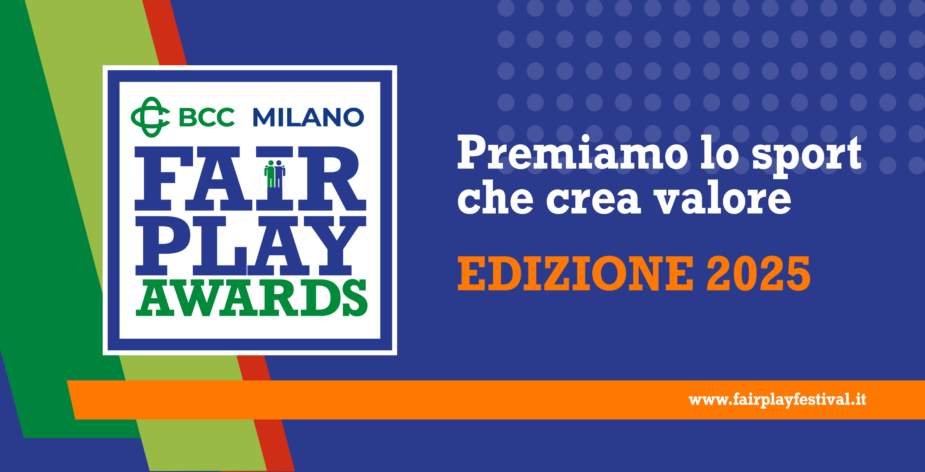 Fair Play Awards 2025 – iscrizioni BCC Milano al Fair Play Festival