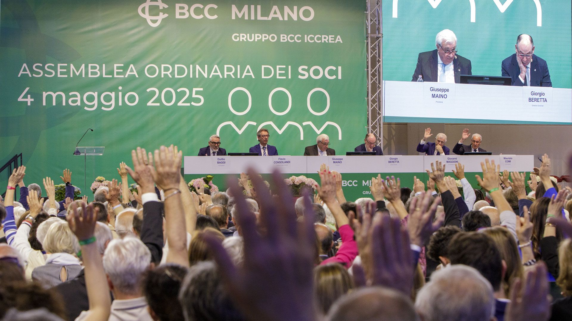 Il momento di una votazione