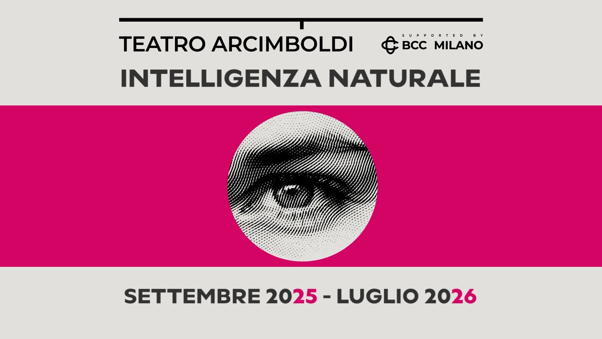 Stagione 2025-2026 del Teatro Arcimboldi BCC Milano